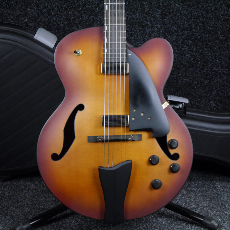 Ibanez Contemporary Archtop AFC95 Hollowbody - Violin Matte w/Case - 2nd Hand