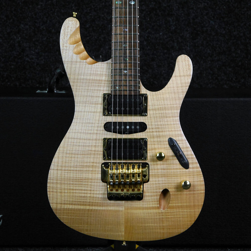 Ibanez EGEN8 Herman Li Signature Model - Natural w/Hard Case - 2nd Hand