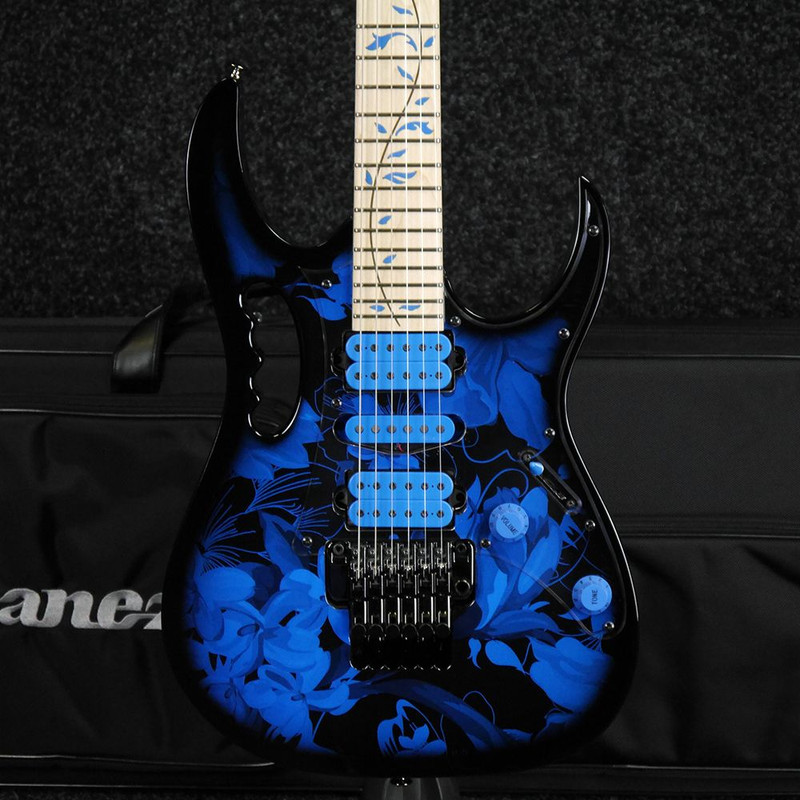 Ibanez Steve Vai JEM77BFP - Blue Floral Pattern w/Case - 2nd Hand