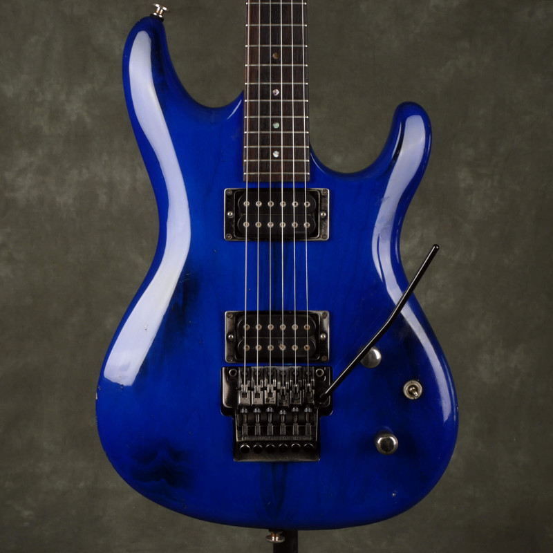 Ibanez JS Series JS1000 - Burnt Transparent Blue - 2nd Hand