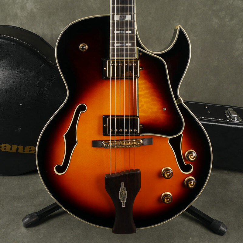 Ibanez LGB30 George Benson - Vintage Sunburst w/Hard Case - 2nd Hand