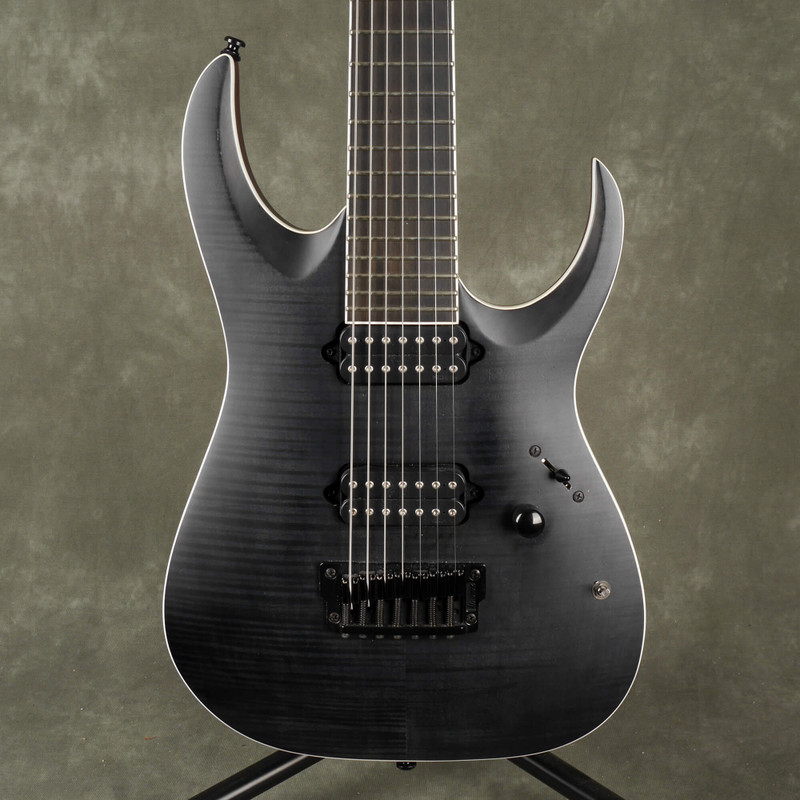 Ibanez RGAIX7FM - Transparent Black - 2nd Hand