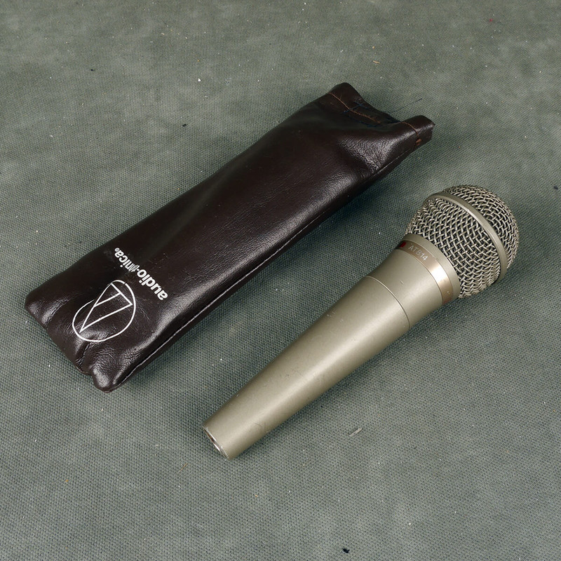 Audio Technica AT 814 Dynamic Microphone w/Bag - 2nd Hand Audio Technica AT 814 Dynamic Microphone w/Bag - 2nd Hand