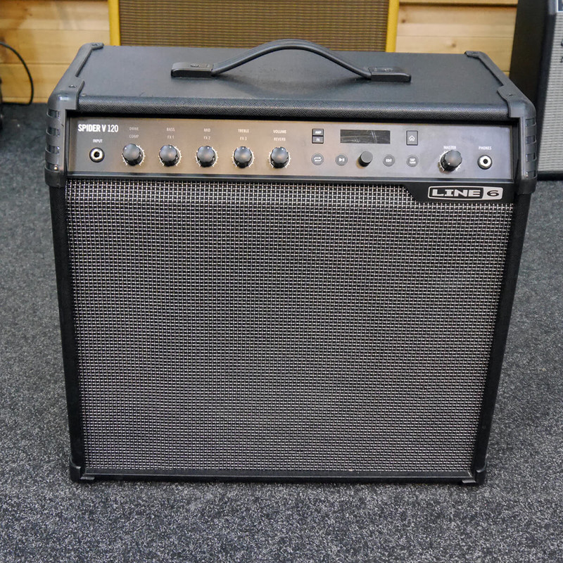 Line 6 Spider V 120 Combo Amplifier - 2nd Hand Line 6 Spider V 120 Combo Amplifier - 2nd Hand