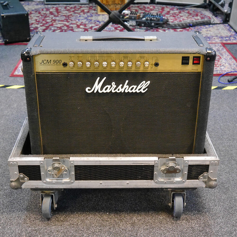 Marshall JCM900 4102 2x12 Combo Amp w/Flight Case - 2nd Hand **COLLECTION ONLY**
