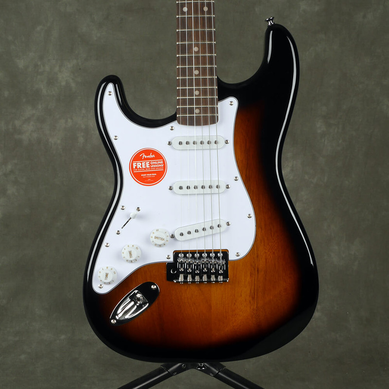 Squier Affinity Series Stratocaster - IL - LH - Brown Sunburst - Ex Demo