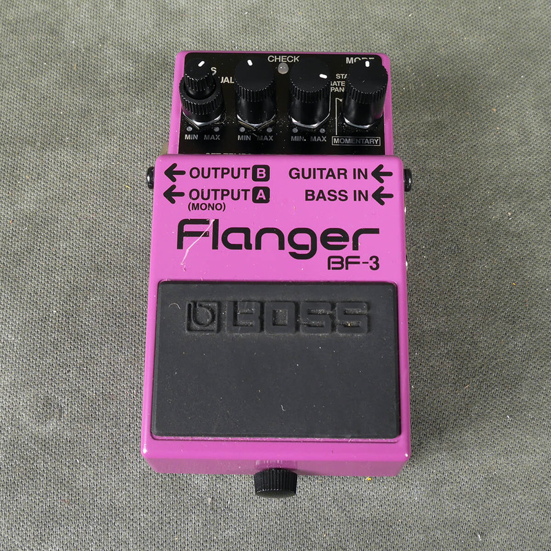 Boss BF-3 Flanger FX Pedal - 2nd Hand