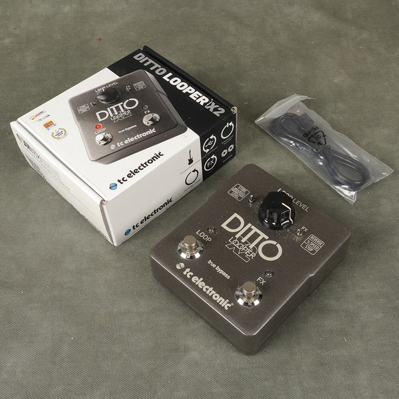 TC Electronic Ditto X2 Looper FX Pedal w/Box - 2nd Hand