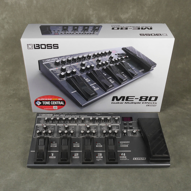 Boss ME-80 Guitar Multiple Effects w/Box - 2nd Hand Boss ME-80 Guitar Multiple Effects w/Box - 2nd Hand