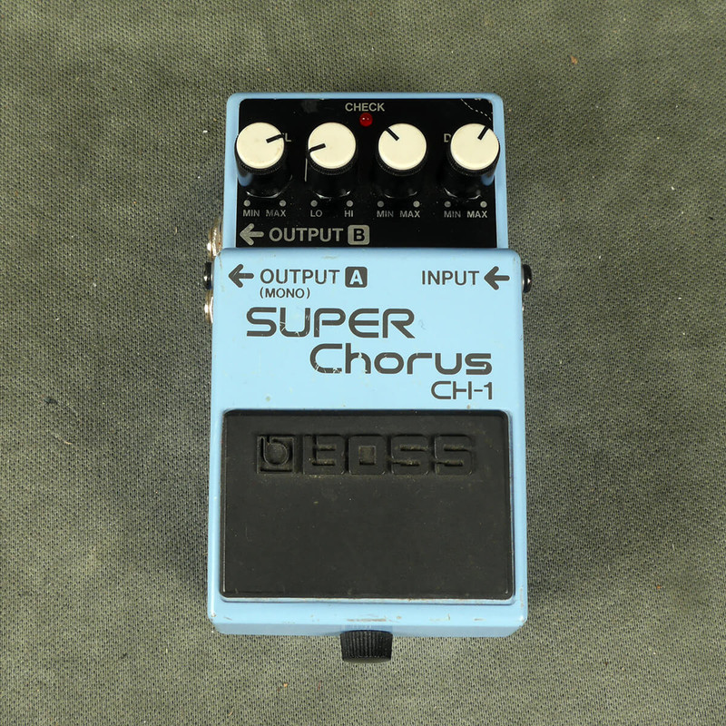 Boss CH-1 Super Chorus FX Pedal - 2nd Hand