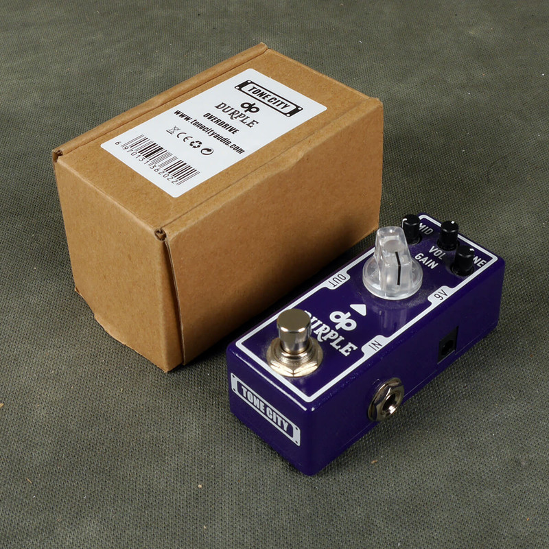 Tone City Durple Overdrive FX Pedal w/Box - 2nd Hand