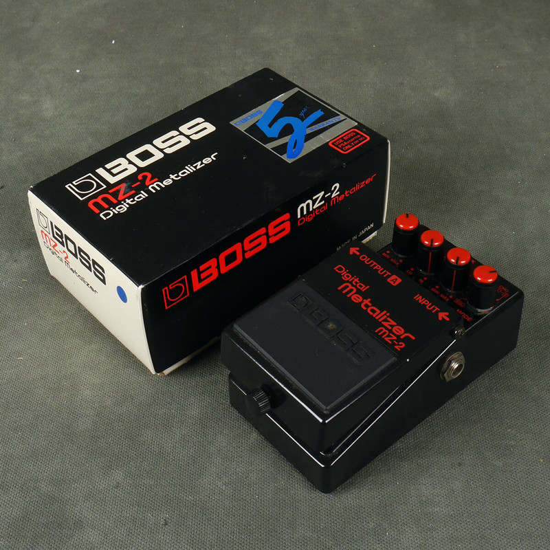Boss MZ-2 Digital Metalizer FX Pedal w/Box - 2nd Hand Boss MZ-2 Digital Metalizer FX Pedal w/Box - 2nd Hand