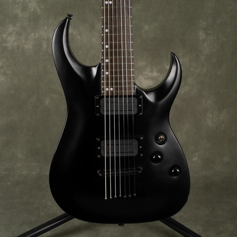 Harley Benton Baritone 7SB DLX - Satin Black - 2nd Hand