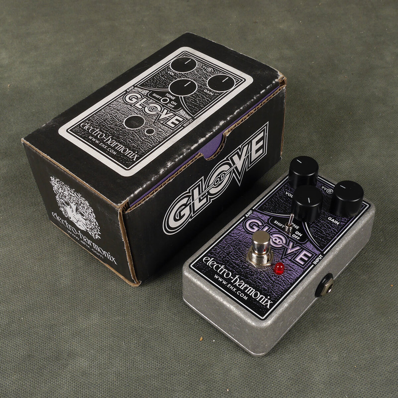 EHX Glove Distortion FX Pedal w/Box - 2nd Hand