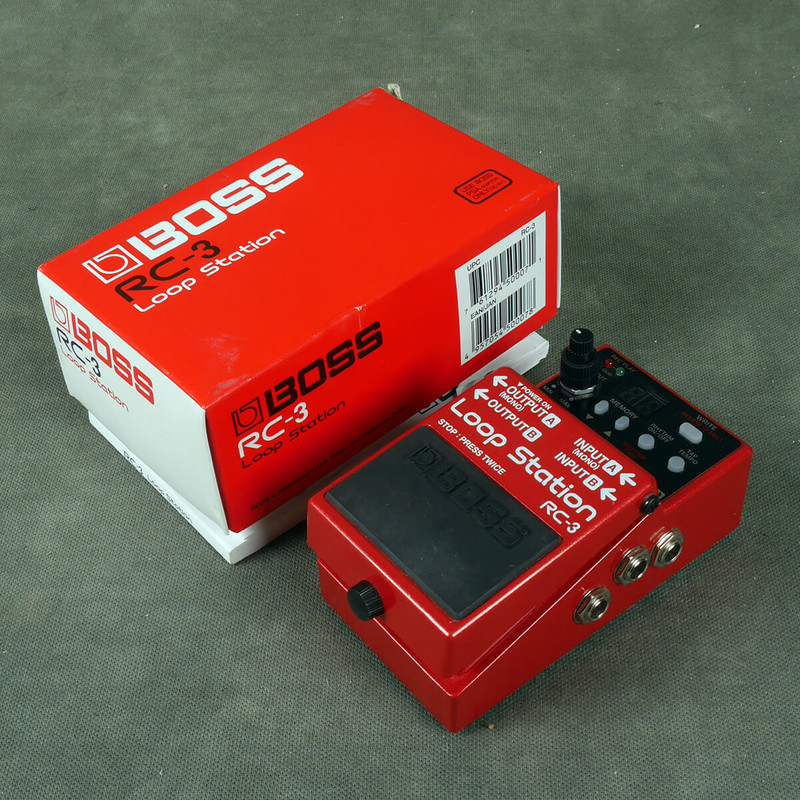 Boss RC-3 Looper FX Pedal w/Box - 2nd Hand