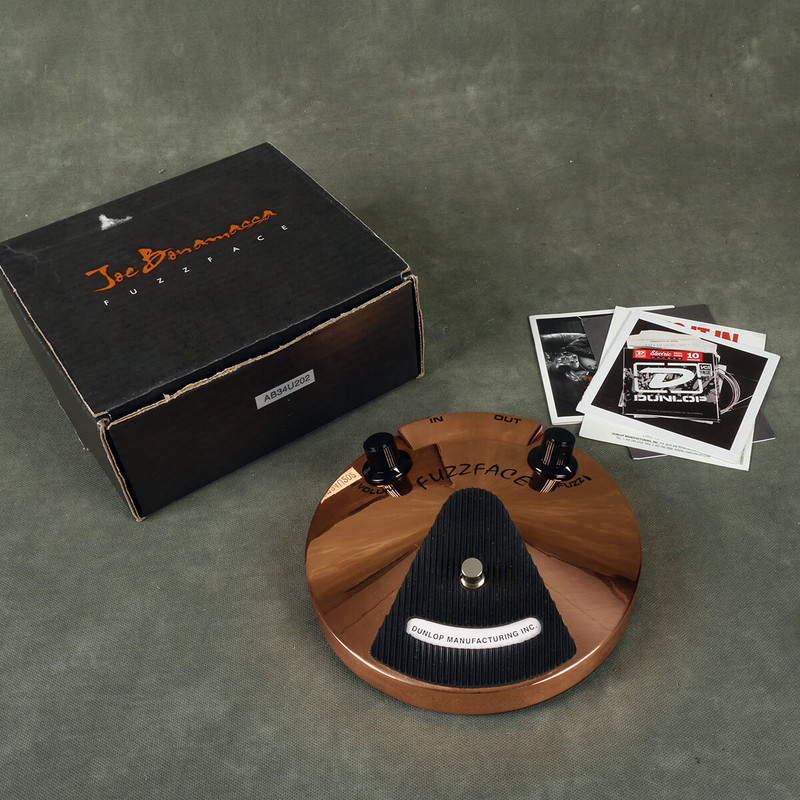 Jim Dunlop Joe Bonamassa Fuzz Face Copper FX Pedal w/Box - 2nd Hand