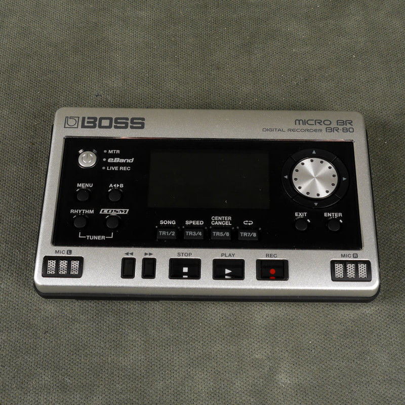 Boss BR-80 Digital Multitrack Recorder w/Box - 2nd Hand Boss BR-80 Digital Multitrack Recorder w/Box - 2nd Hand