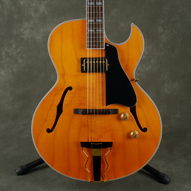 Burny RFA75 Archtop Jazz Guitar - Natural - 2nd Hand