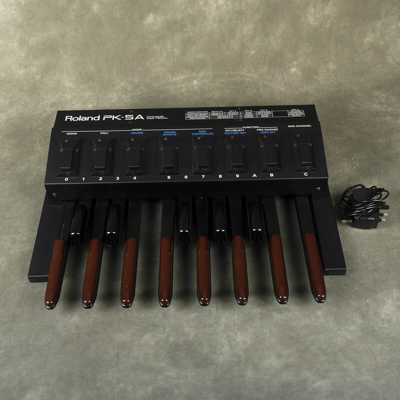 Roland PK-5A Midi Controller Footpedal - 2nd Hand