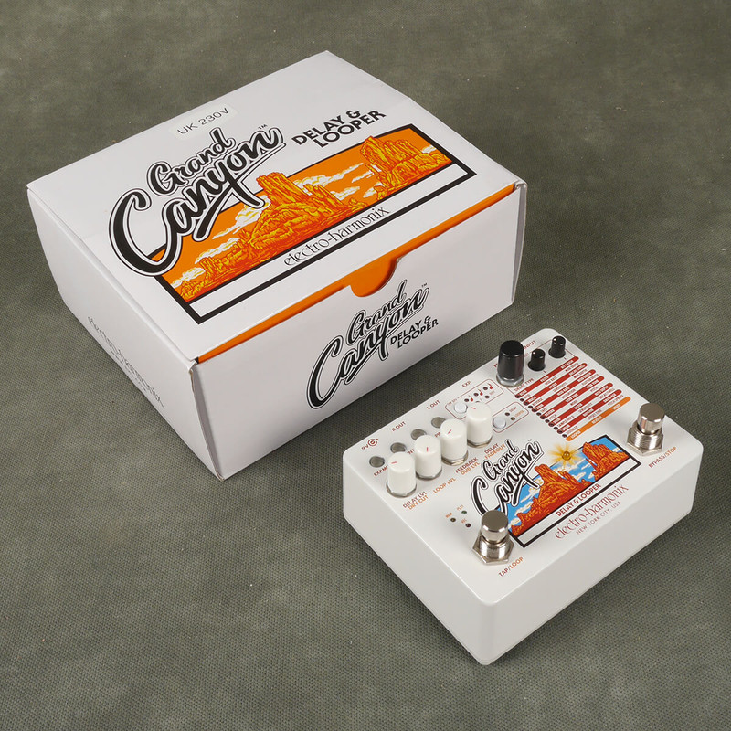 Electro Harmonix Grand Canyon Looper/Delay FX Pedal w/Box - 2nd Hand