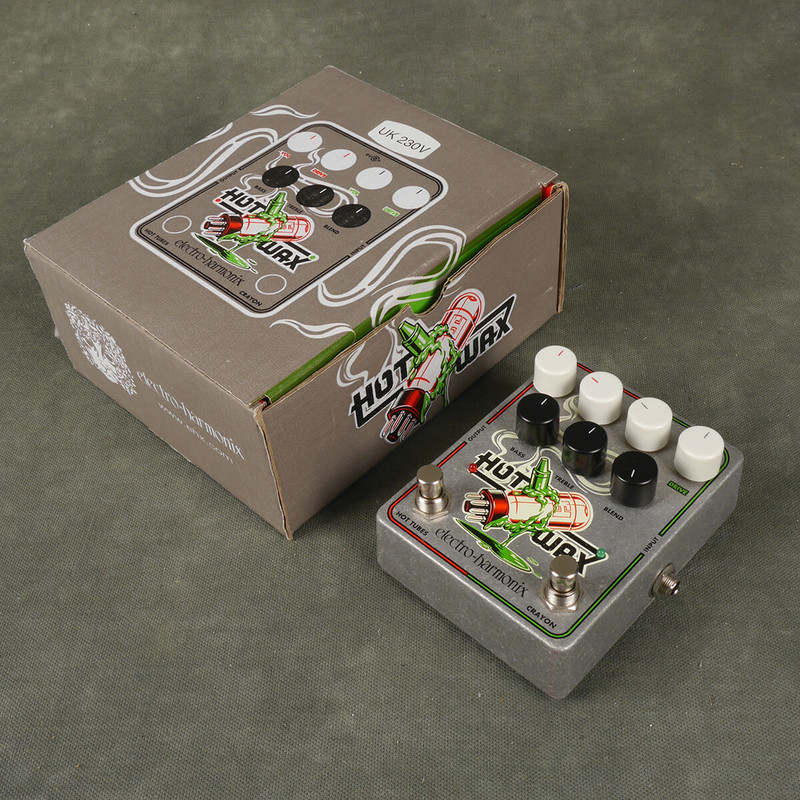 Electro Harmonix Hot Wax Overdrive FX Pedal - 2nd Hand