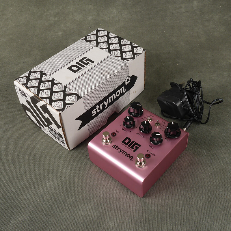 Strymon Dig Digital Delay FX Pedal w/Box & PSU - 2nd Hand