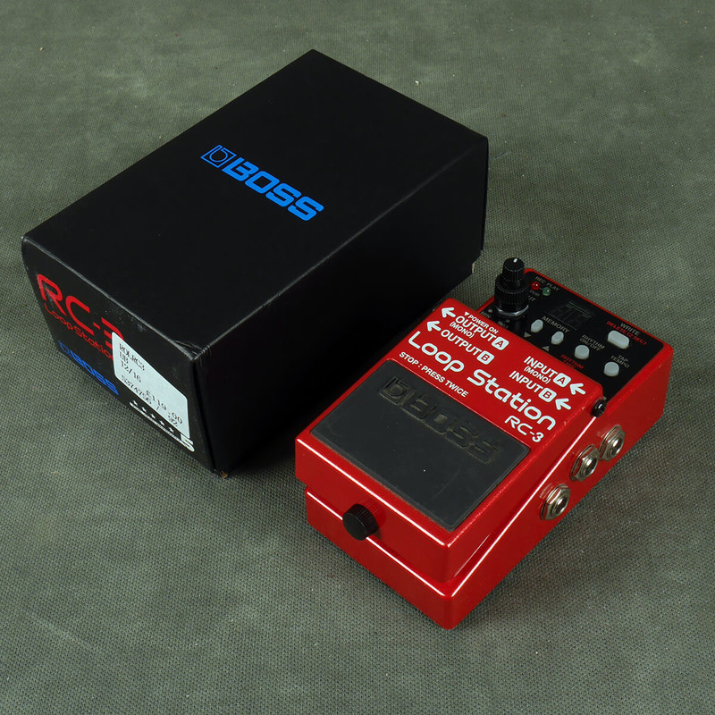Boss RC-3 Loop Station FX Pedal w/Box - 2nd Hand