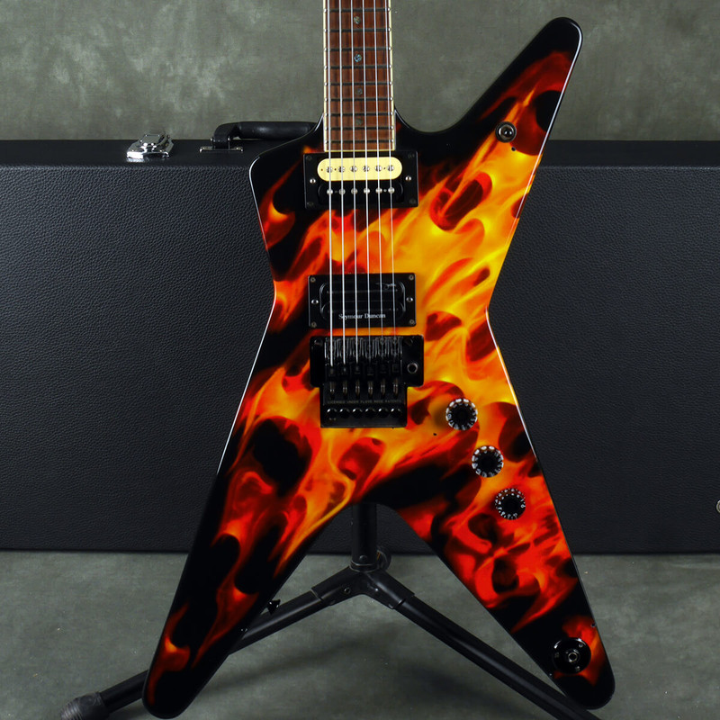 Dean Dime-O-Flame ML w/Hard Case - 2nd Hand