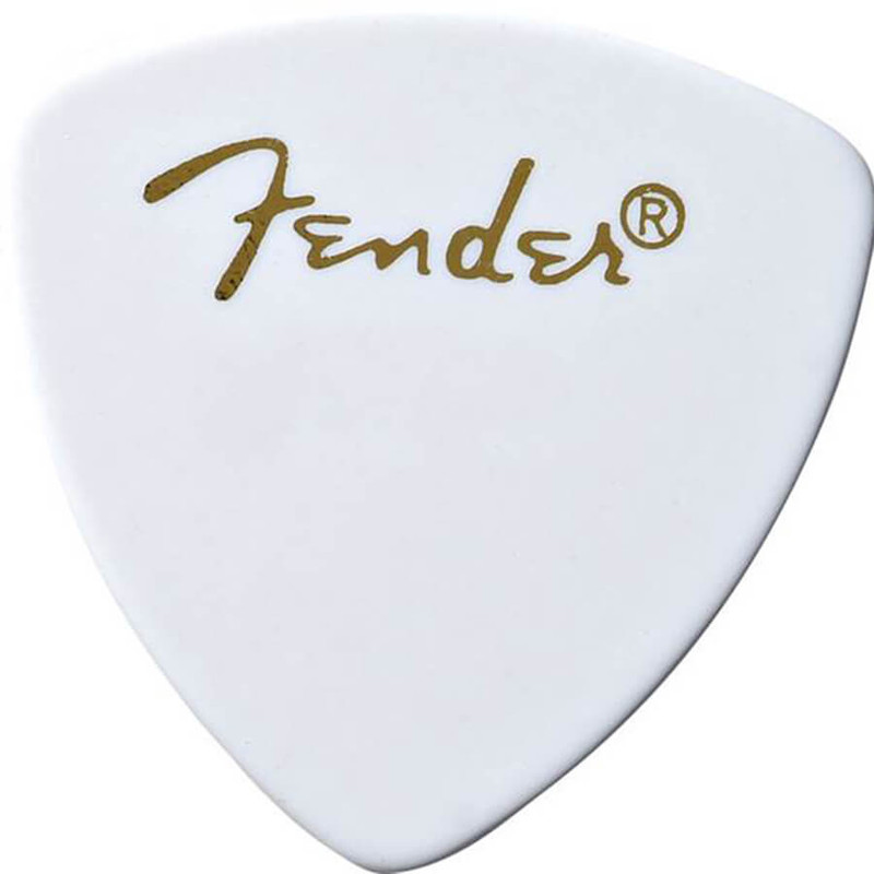 Fender 346 Shape Picks White Thin x72