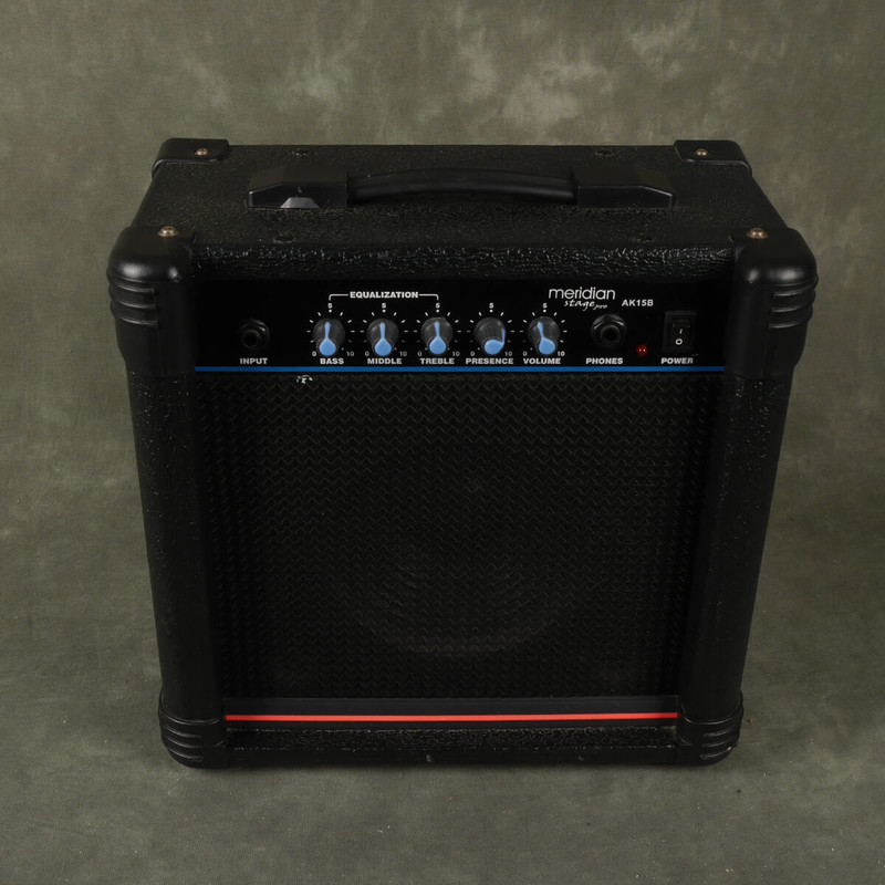 Meridian Stage Pro AK15B Bass Practice Amp - 2nd Hand