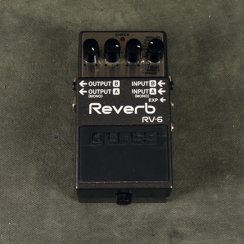 Boss RV-6 Reverb FX Pedal - 2nd Hand (107068)