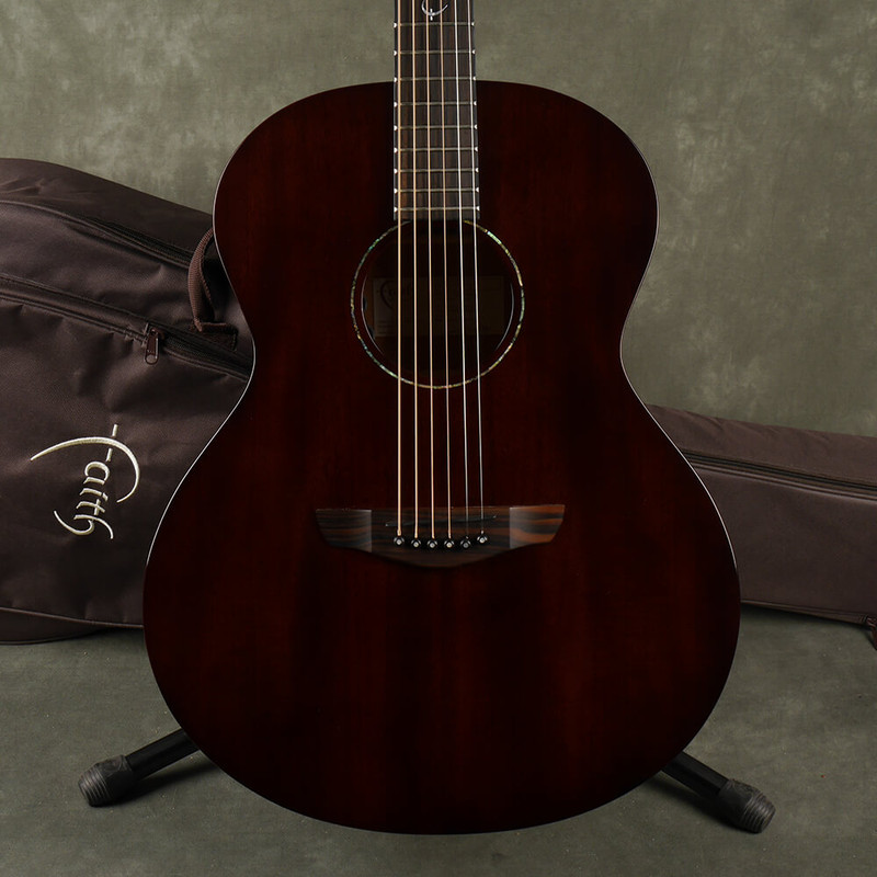Faith Nexus Neptune Electro Acoustic Guitar - Mahogany w/Gig Bag - 2nd Hand