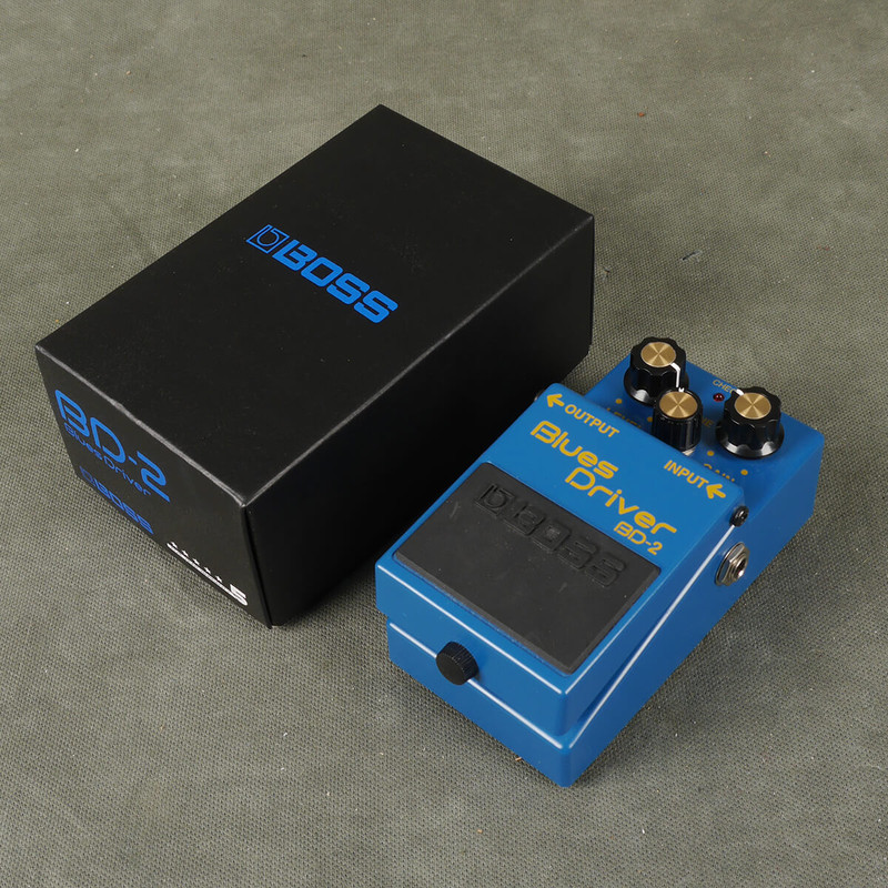 Boss BD-2 Blues Driver FX Pedal w/Box - 2nd Hand (107179)