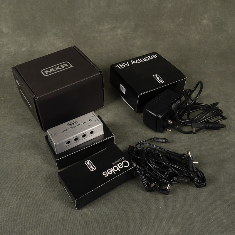 MXR Mini Iso Brick Power Supply w/Box & PSU - 2nd Hand