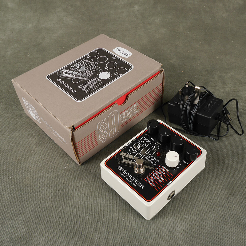 Electroharmonix Key 9 Electric Piano Machine FX Pedal w/Box & PSU - 2nd Hand