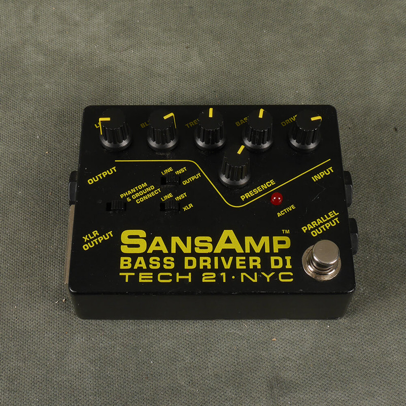 Tech 21 Sansamp Bass Driver DI FX Pedal - 2nd Hand