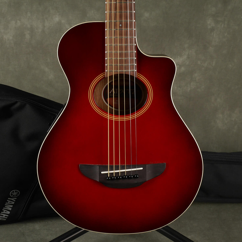Yamaha APXT2 Travel Acoustic - Trans Red w/Gig Bag - 2nd Hand