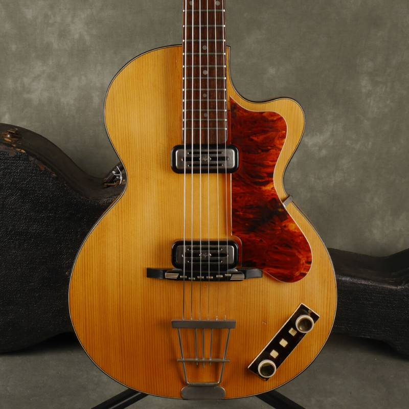 Hofner Original 1960 Club 50 - Natural w/Case - 2nd Hand **COLLECTION ONLY**