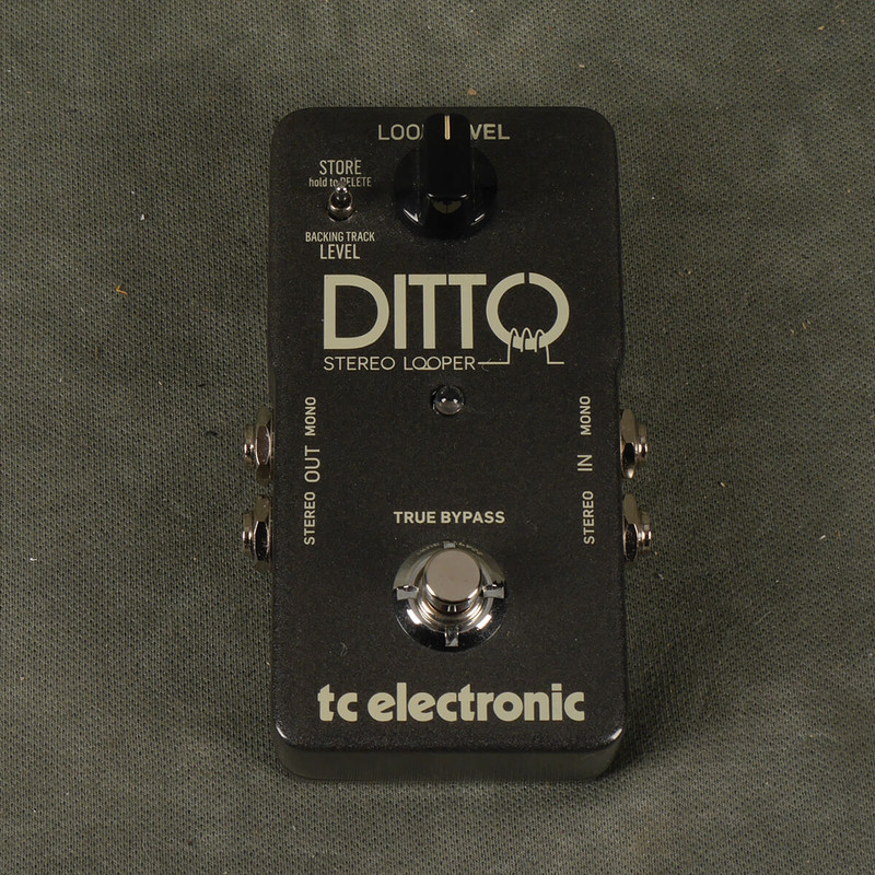 TC Electronics Ditto Stereo Looper FX Pedal - 2nd Hand