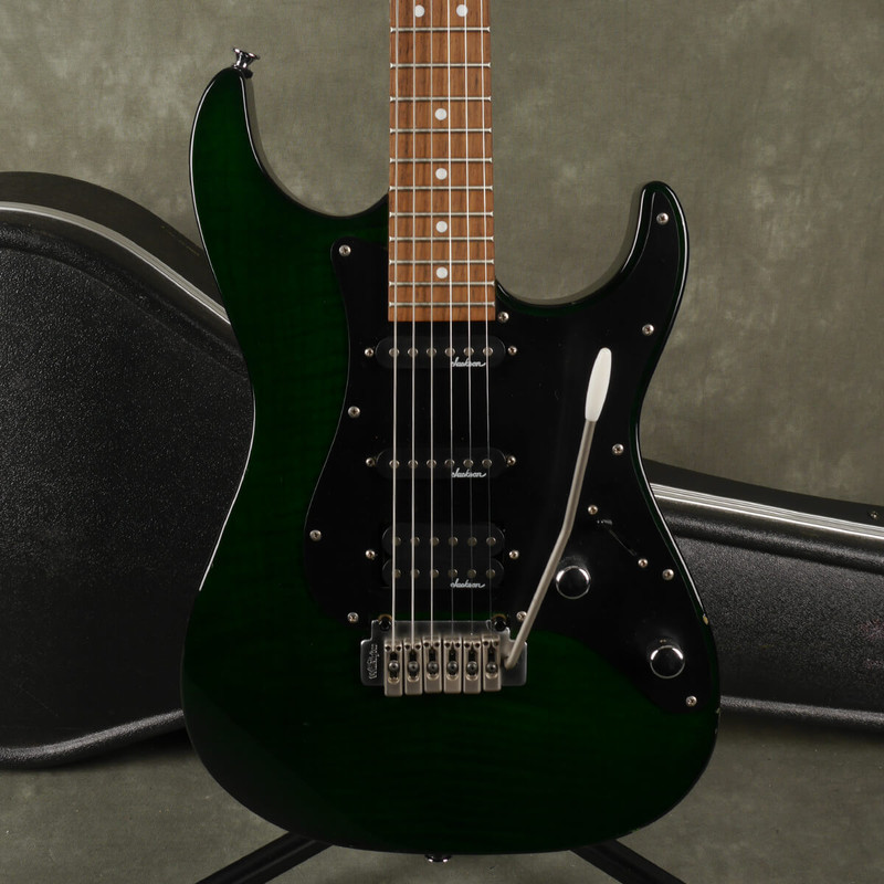 Jackson Performer PS7 Electric Guitar - Green w/Hard Case - 2nd Hand