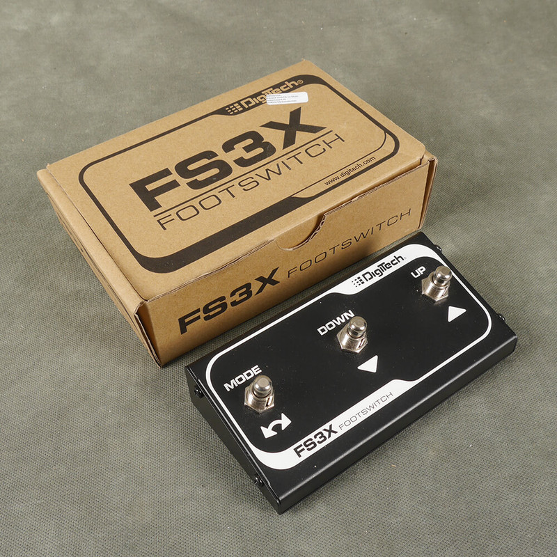 Digitech FS3X Footswitch w/Box - 2nd Hand
