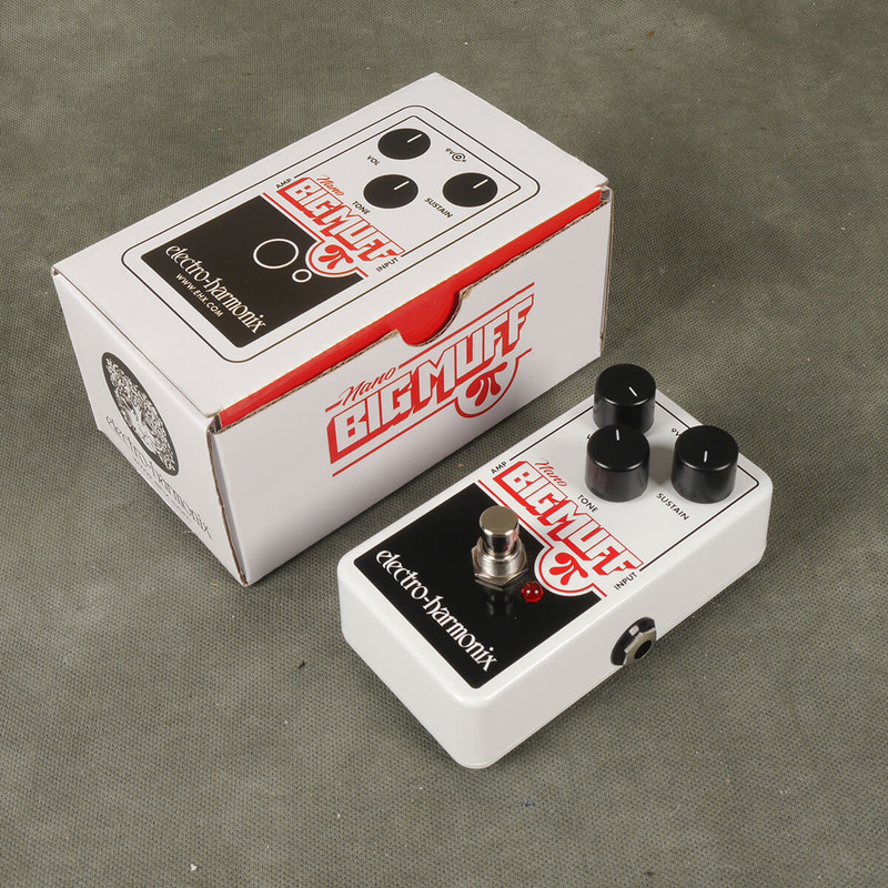 Electro Harmonix Big Muff Nano Fuzz FX Pedal w/Box - 2nd Hand