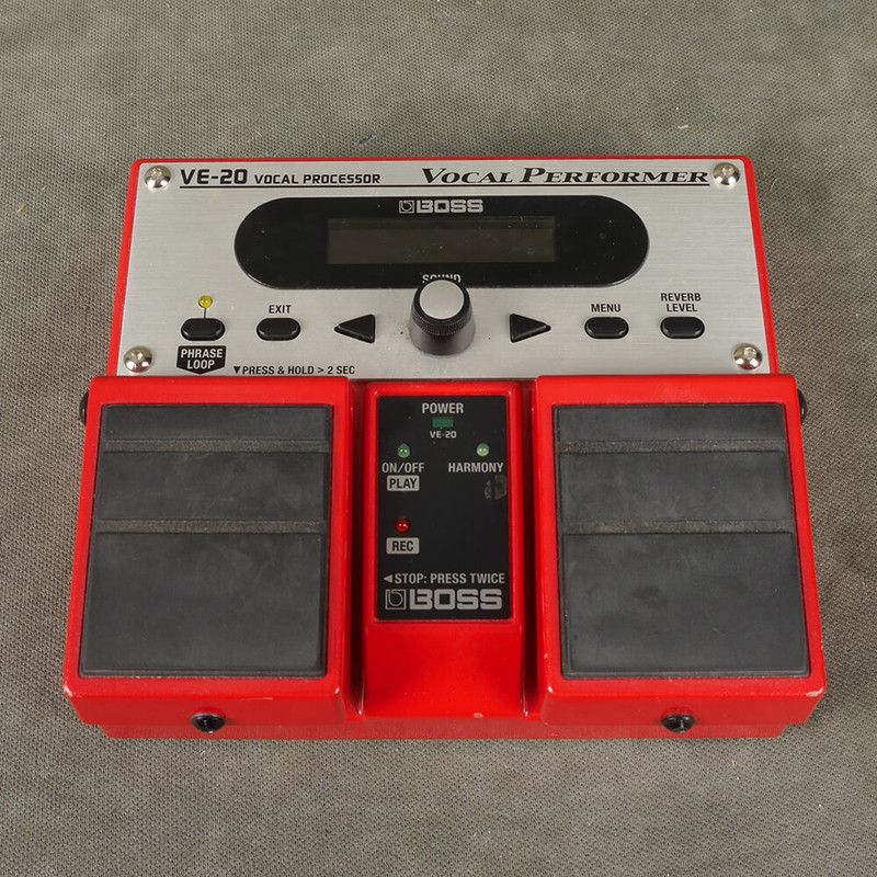 Boss VE-20 Vocal Performer FX Pedal - 2nd Hand Boss VE-20 Vocal Performer FX Pedal - 2nd Hand