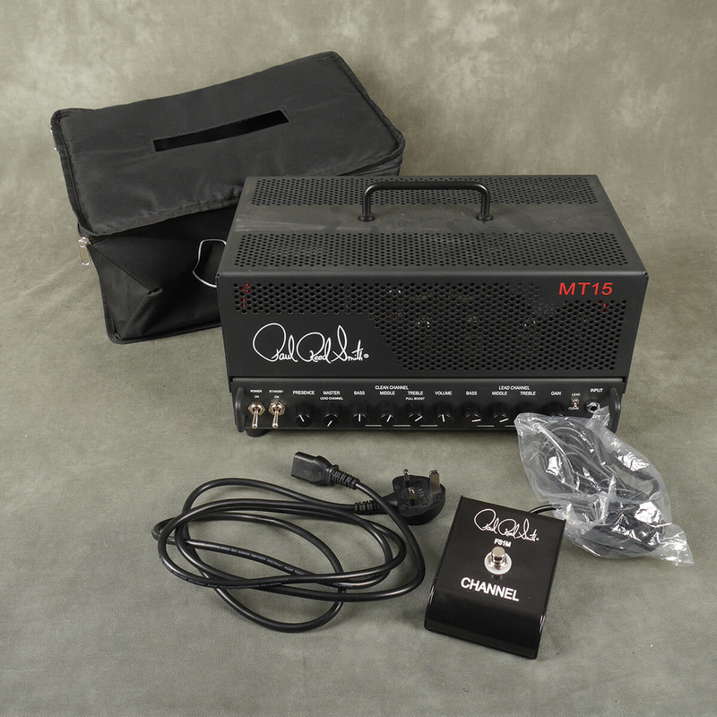 PRS MT15 Mark Tremonti Head & Footswitch w/Gig Bag - 2nd Hand