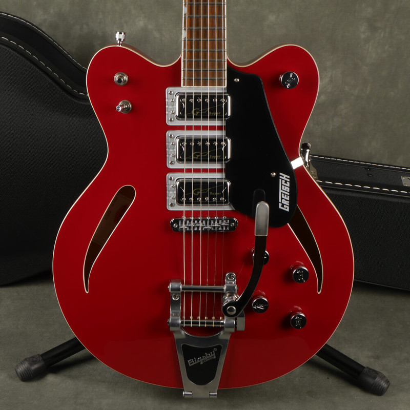 Gretsch G5622T-CB 3-Pickup Electromatic - Red w/Hard Case - 2nd Hand
