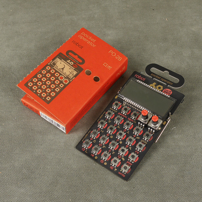 Teenage Engineering Pocket Operator PO-28 Robot - 2nd Hand