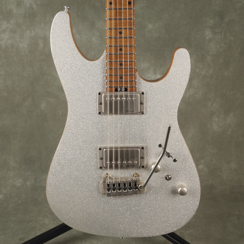 Harley Benton Fusion-II HH - Silver Sparkle - 2nd Hand