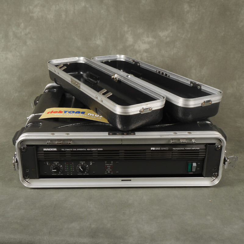 Mackie FR Series M1400 Professional Power Amp w/Flight Case - 2nd Hand