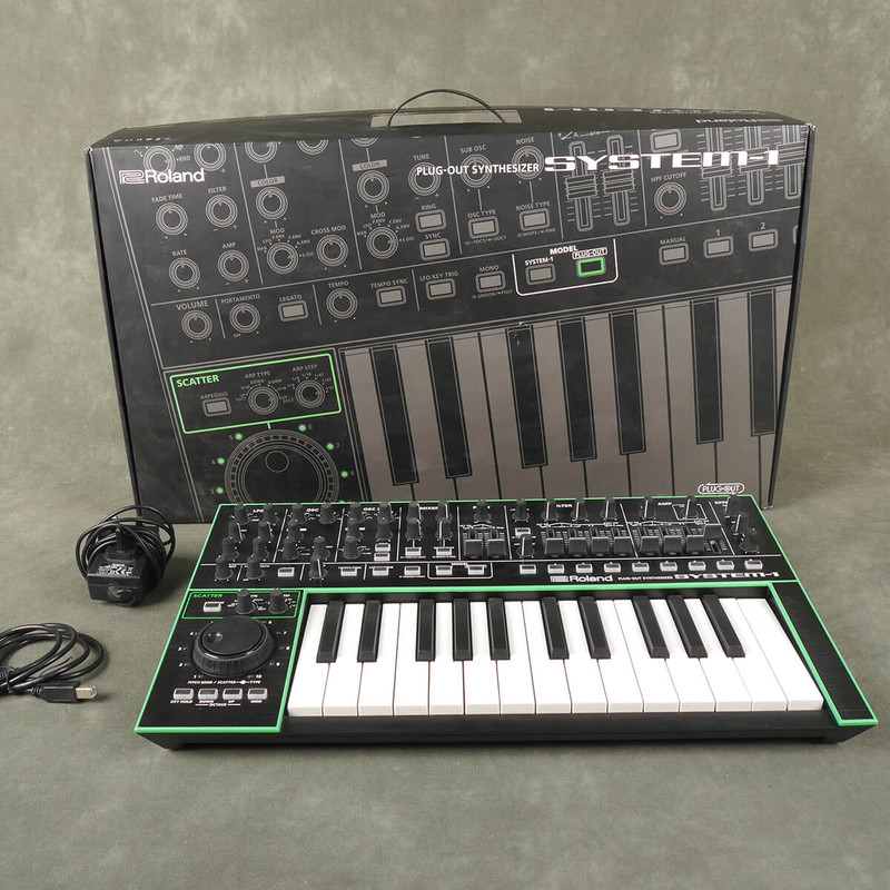 Roland System 1 Plug Out Syntheszier w/Box & PSU - 2nd Hand