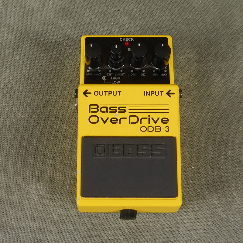 Boss ODB-3 Bass Overdrive FX Pedal - 2nd Hand (108596)